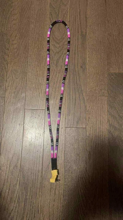 Handmade beaded lanyard design 1 from Thunder Bay